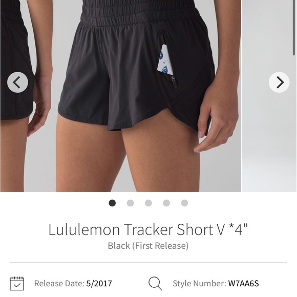 Lululemon Tracker Short V | *4” Inseam | SIZE 4 | Black - Picture 2 of 12